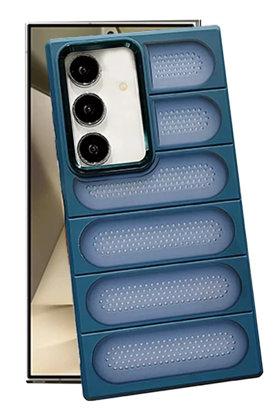 Samsung Galaxy S24 Plus Kılıf Airmax Silikon Kapak - Lacivert ürün görseli 1