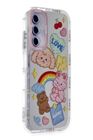 Samsung Galaxy A15 4G Kılıf Reflexion Desenli Kapak - Desen 4 ürün görseli