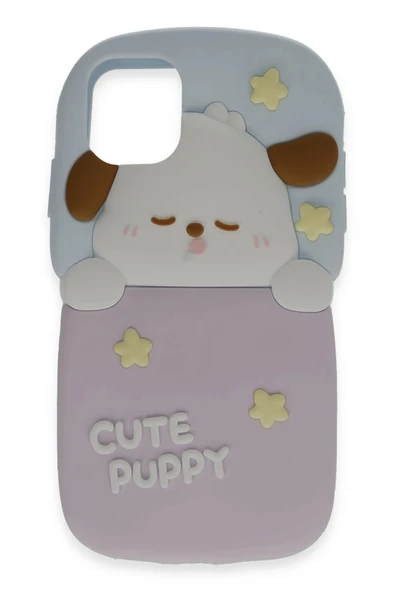 iPhone 12 Kılıf Poky Karakter Silikon Kapak - Desen 9 ürün görseli 1