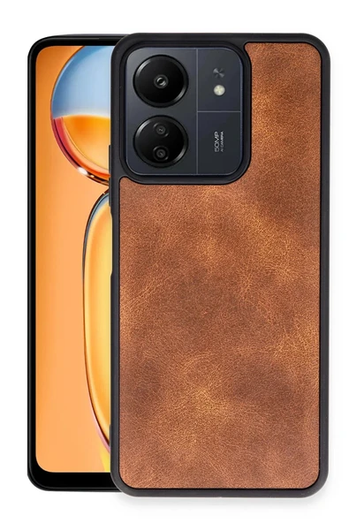 Xiaomi Redmi 13C Kılıf Aras Deri Kapak - Taba ürün görseli