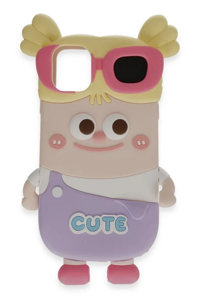 iPhone 15 Pro Max Kılıf Poky Karakter Silikon Kapak - Desen 8 ürün görseli 1