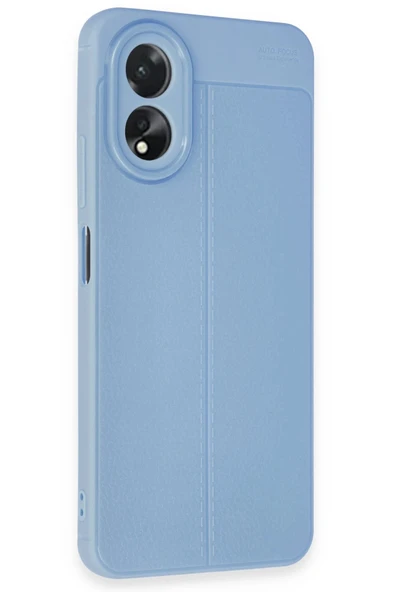 Oppo A38 Kılıf Auto Focus Kapak - Mavi - Resim 3