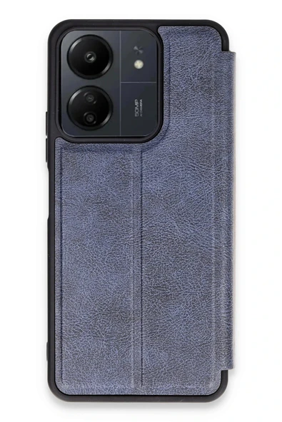 Xiaomi Redmi 13C Kılıf Flip Cover - Lacivert ürün görseli 1