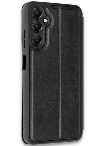 Samsung Galaxy A35 5G Kılıf Flip Cover - Siyah - Resim 2