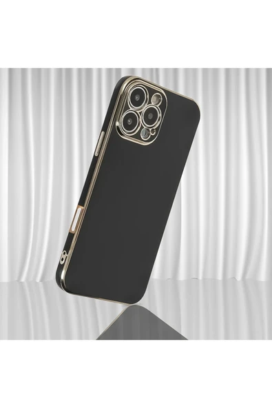 iPhone 16 Pro Kılıf Volet Silikon - Mavi - Resim 2