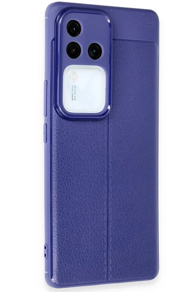 Vivo V30 5G Kılıf Auto Focus Kapak - Lacivert - Resim 3
