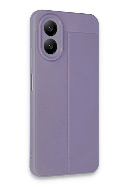 Oppo A38 Kılıf Auto Focus Kapak - Lila - Resim 2