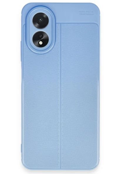 Oppo A38 Kılıf Auto Focus Kapak - Mavi - Resim 2