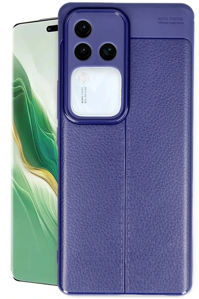 Vivo V30 5G Kılıf Auto Focus Kapak - Lacivert ürün görseli