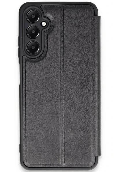 Samsung Galaxy A35 5G Kılıf Flip Cover - Siyah - Resim 3