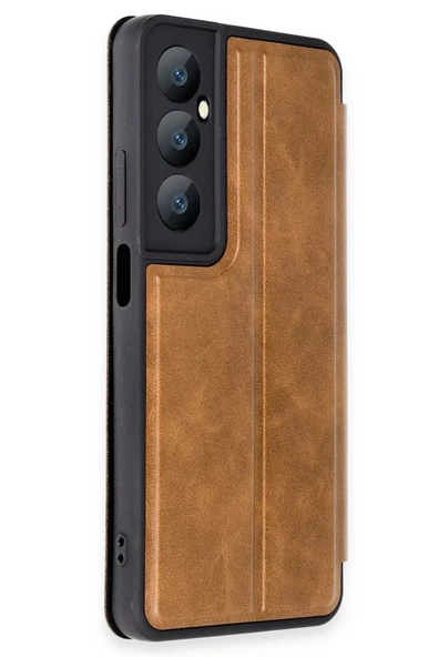 Realme C65 Kılıf Flip Cover - Taba - Resim 2