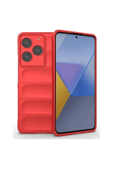 General Mobile Era 50 Kılıf Optimum Silikon - Kırmızı ürün görseli 1