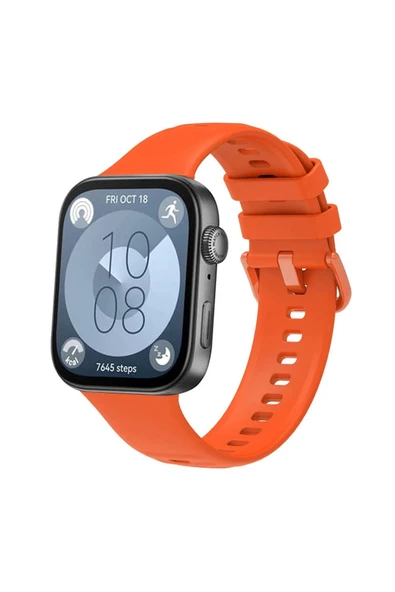 Huawei Watch Fit 3 Klasik Kordon - Turuncu ürün görseli