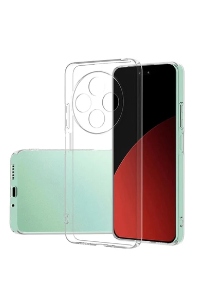 Xiaomi Redmi 14C Kılıf Lüx Şeffaf Silikon ürün görseli 1