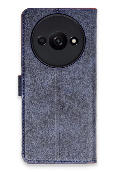 Xiaomi Redmi A3 4G Kılıf Trend S Plus Kapaklı Kılıf - Lacivert ürün görseli