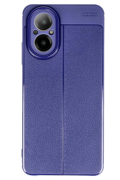 Realme 12 Lite Kılıf Auto Focus Kapak - Lacivert - Resim 3