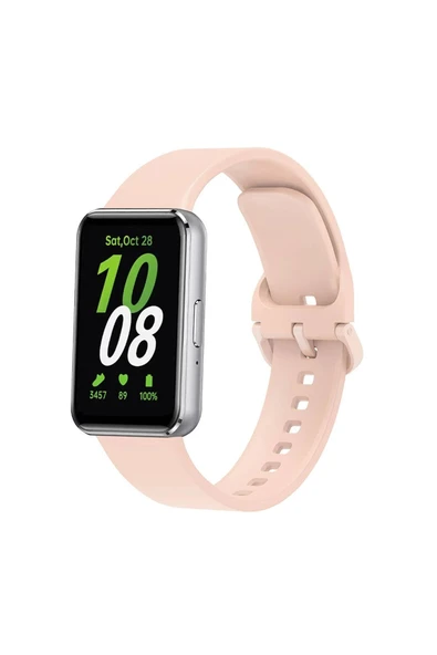 Samsung Galaxy Fit 3 Klasik Kordon - Pudra ürün görseli