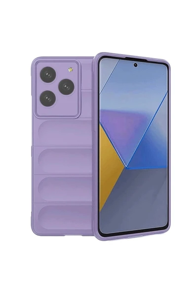 General Mobile Era 50 Kılıf Optimum Silikon - Lila ürün görseli