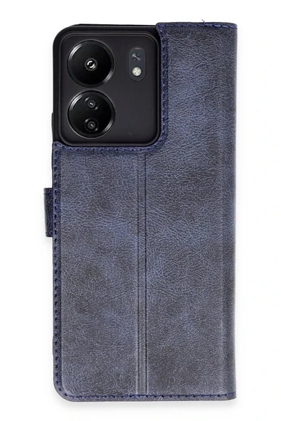 Xiaomi Redmi 13C Kılıf Trend S Plus Kapaklı Kılıf - Lacivert ürün görseli