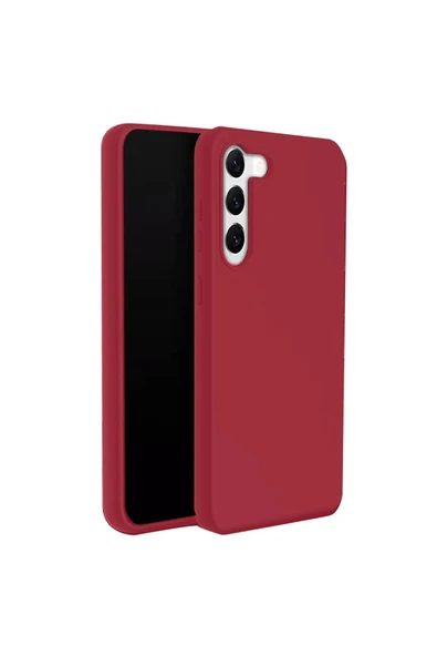 Samsung Galaxy S24 Kılıf First Silikon - Kırmızı ürün görseli 1