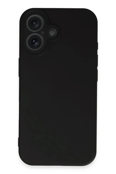 iPhone 16 Kılıf First Silikon - Siyah - Resim 3
