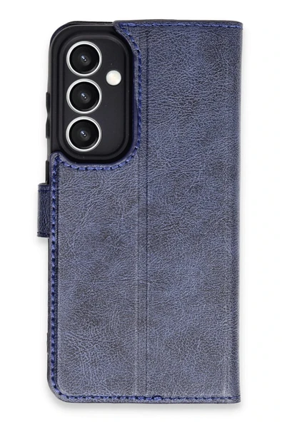 Samsung Galaxy S23 FE Kılıf Trend S Plus Kapaklı Kılıf - Lacivert ürün görseli