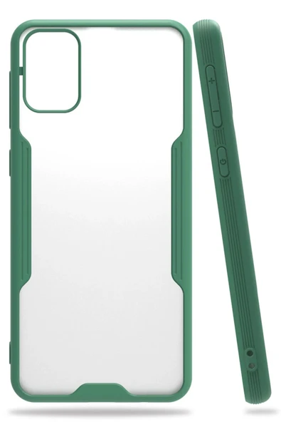 Samsung Galaxy M31 Kılıf Platin Silikon - Yeşil ürün görseli