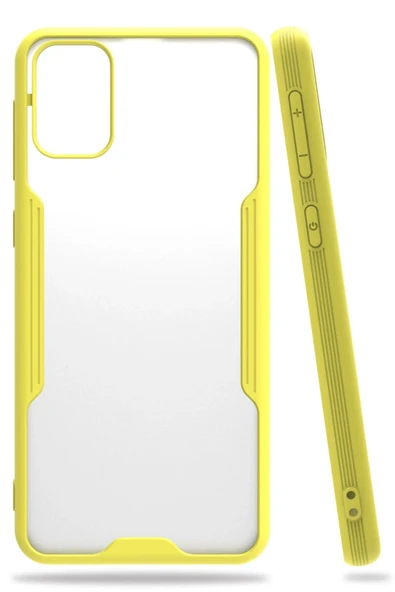 Samsung Galaxy M31 Kılıf Platin Silikon - Sarı ürün görseli