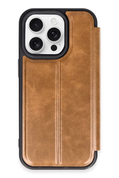 iPhone 14 Pro Max Kılıf Flip Cover - Taba ürün görseli