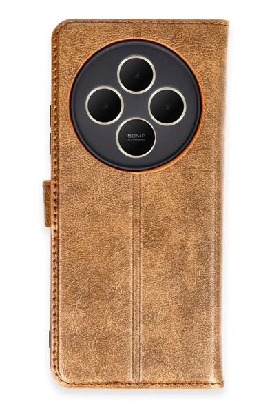 Xiaomi Redmi 14C Kılıf Trend S Plus Kapaklı Kılıf - Taba ürün görseli