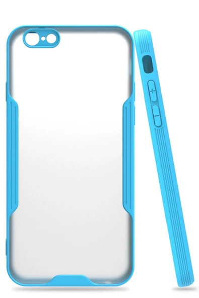 iPhone 6 Kılıf Platin Silikon - Mavi ürün görseli