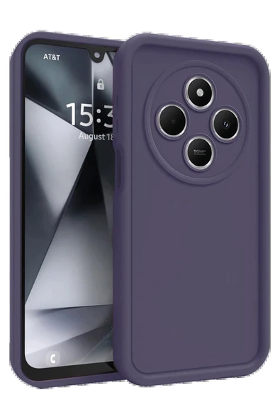 Xiaomi Redmi 14C Kılıf Viera Silikon - Mürdüm ürün görseli