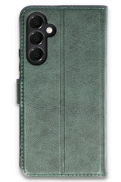 Samsung Galaxy A16 5G Kılıf Trend S Plus Kapaklı Kılıf - Yeşil ürün görseli