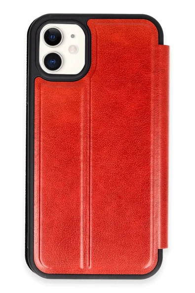 iPhone 11 Kılıf Flip Cover - Kırmızı ürün görseli
