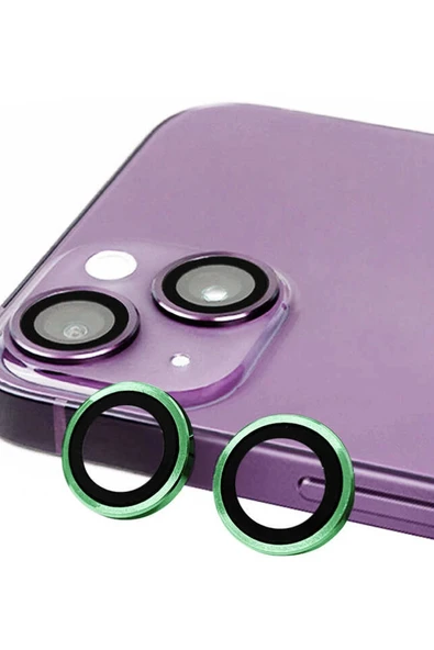 iPhone 13 Raze Metal Kamera Lens - Yeşil ürün görseli