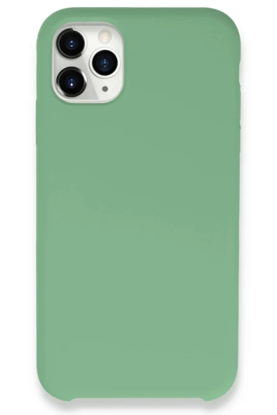 iPhone 11 Pro Max Kılıf Lansman Legant Silikon - Yeşil ürün görseli