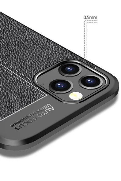 iPhone 12 Pro Kılıf Auto Focus Kapak - Kırmızı - Resim 4