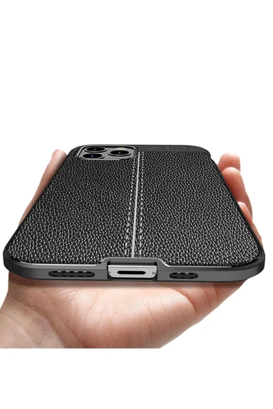 iPhone 12 Pro Kılıf Auto Focus Kapak - Kırmızı - Resim 5