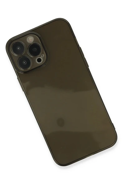 iPhone 13 Pro Kılıf Fly Lens Silikon - Siyah - Resim 2