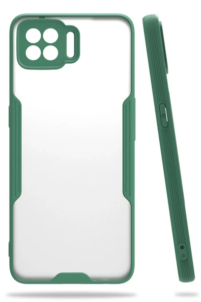 Oppo A73 Kılıf Platin Silikon - Yeşil ürün görseli