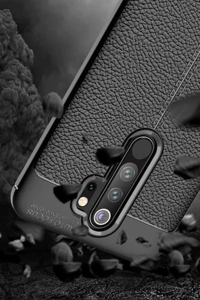 Xiaomi Redmi Note 8 Pro Kılıf Auto Focus Kapak - Kırmızı - 4