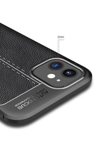 iPhone 12 Mini Kılıf Auto Focus Kapak - Lacivert - Resim 4