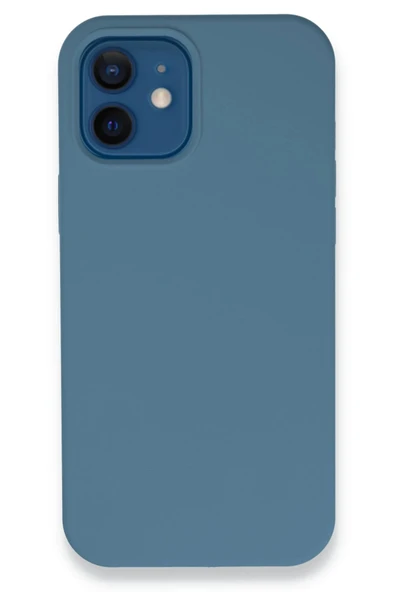 iPhone 12 Kılıf Lansman Legant Silikon - Açık Mavi ürün görseli