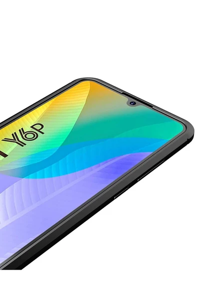 Huawei Y6P Kılıf Auto Focus Kapak - Kırmızı - Resim 4