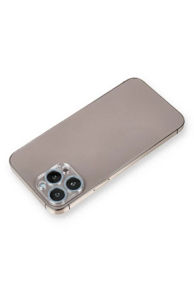 iPhone 12 Pro Max Shine Kamera Lens Koruma Cam - Sierra Blue ürün görseli