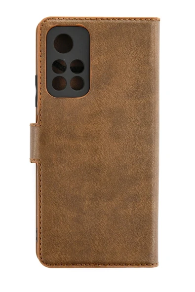 Xiaomi Redmi Note 11T Kılıf Trend S Plus Kapaklı Kılıf - Taba ürün görseli