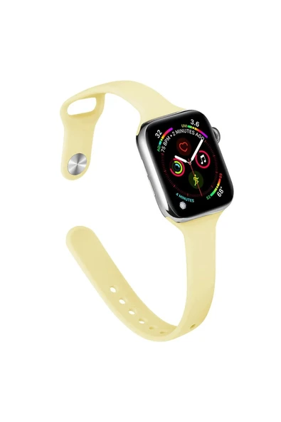 Apple Watch 42mm Klasik Kordon - Sarı ürün görseli