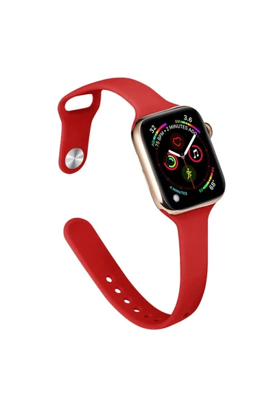 Apple Watch 38mm Klasik Kordon - Kırmızı ürün görseli