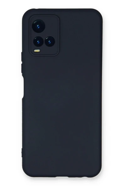 Vivo Y21S Kılıf Nano içi Kadife Silikon - Lacivert ürün görseli