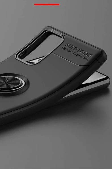 Samsung Galaxy Note 20 Kılıf Range Yüzüklü Silikon - Mavi - Resim 5